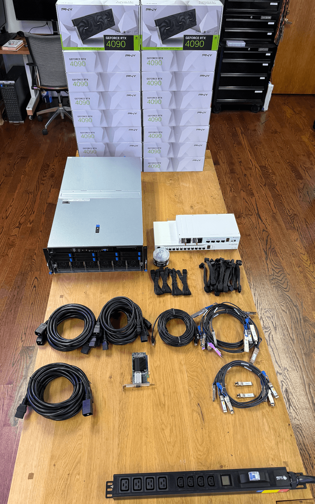 Building an Efficient GPU Server with NVIDIA GeForce RTX 4090s/5090s